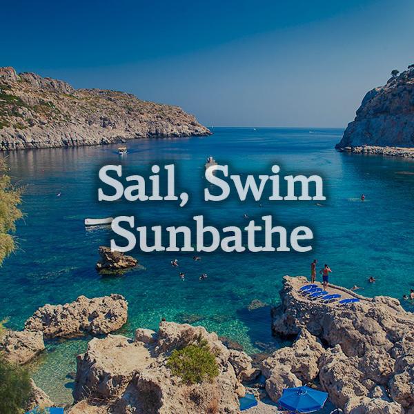 Sail, Swim, Sunbathe  